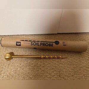 Brass Soil Probe in Gold - Home Accents